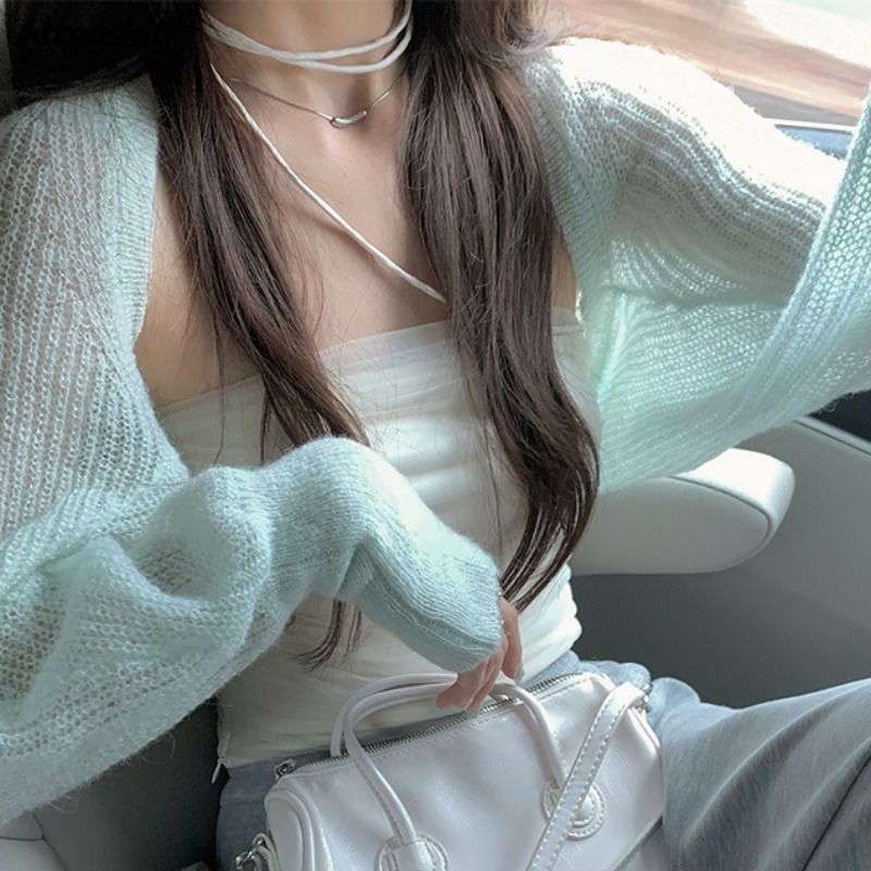 Street Fashion China Girl - Kardigan gaya Korea untuk wanita gadis
