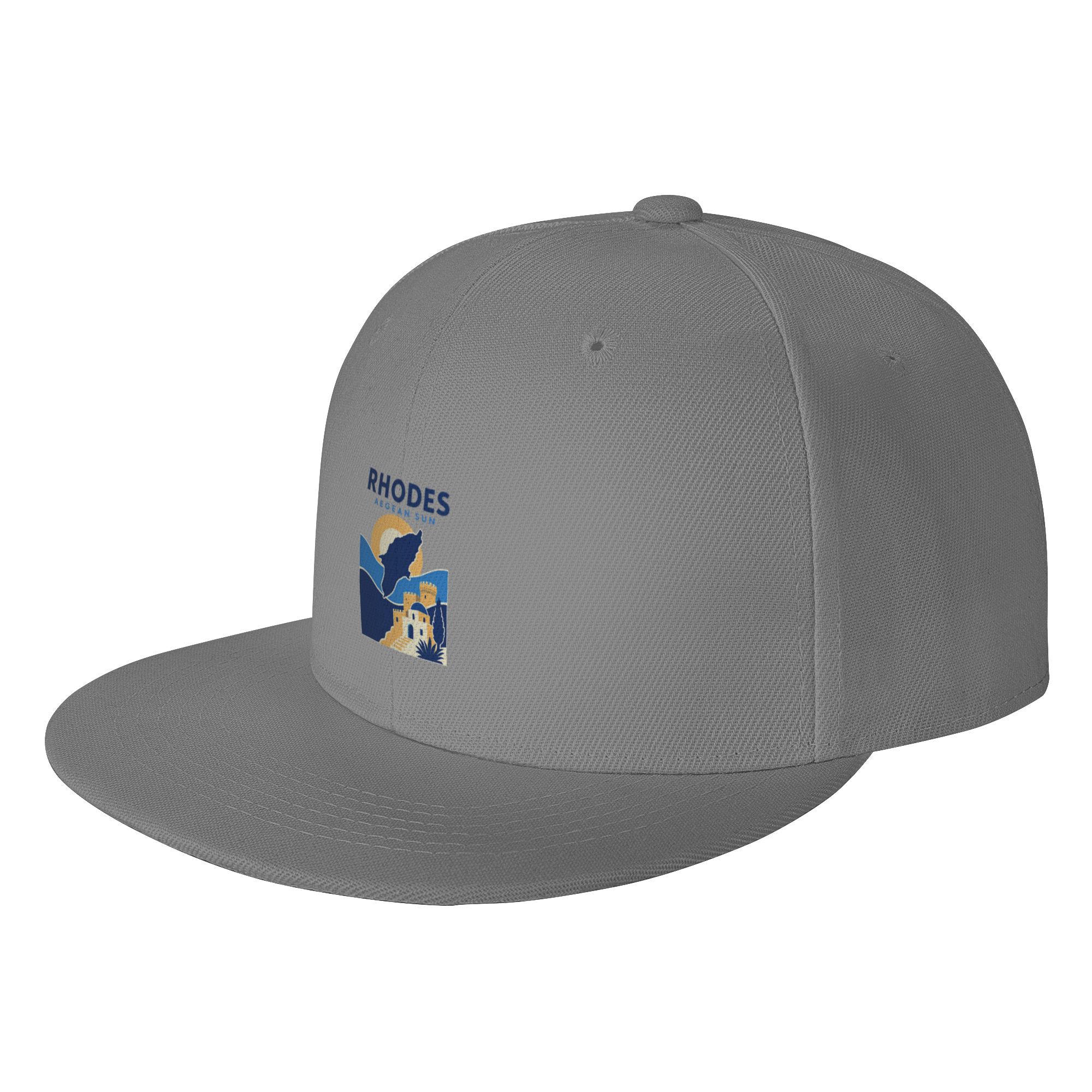 Street Fashion Greece - Topi Matahari Flat Brim Gaya Rhodes