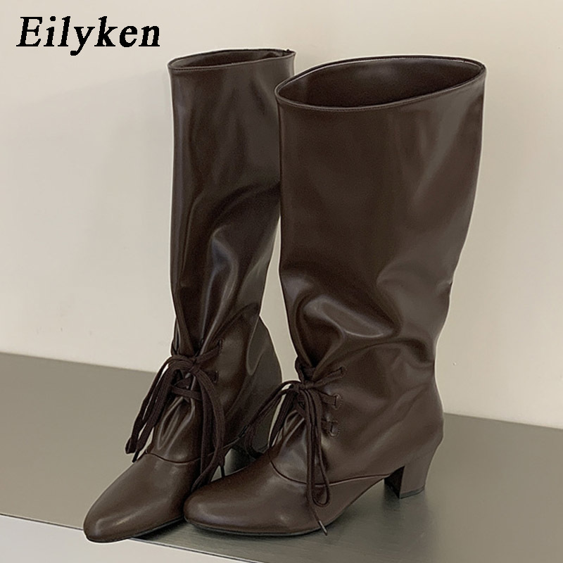 Street Fashion Lady - Eilyken Sepatu Bot Wanita Model Tinggi
