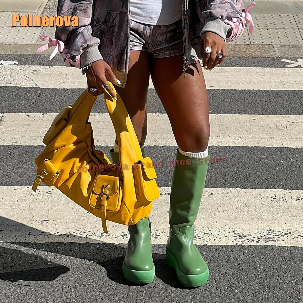 Street Fashion Trend 2025 - Sepatu Wanita Seksi Modis Musim Dingin