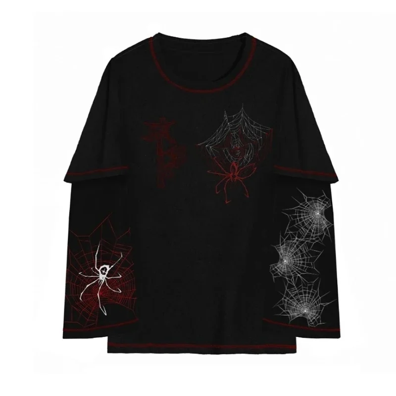 Street Fashion Shoot - Hoodie Lengan Panjang Kasual Amerika Desain