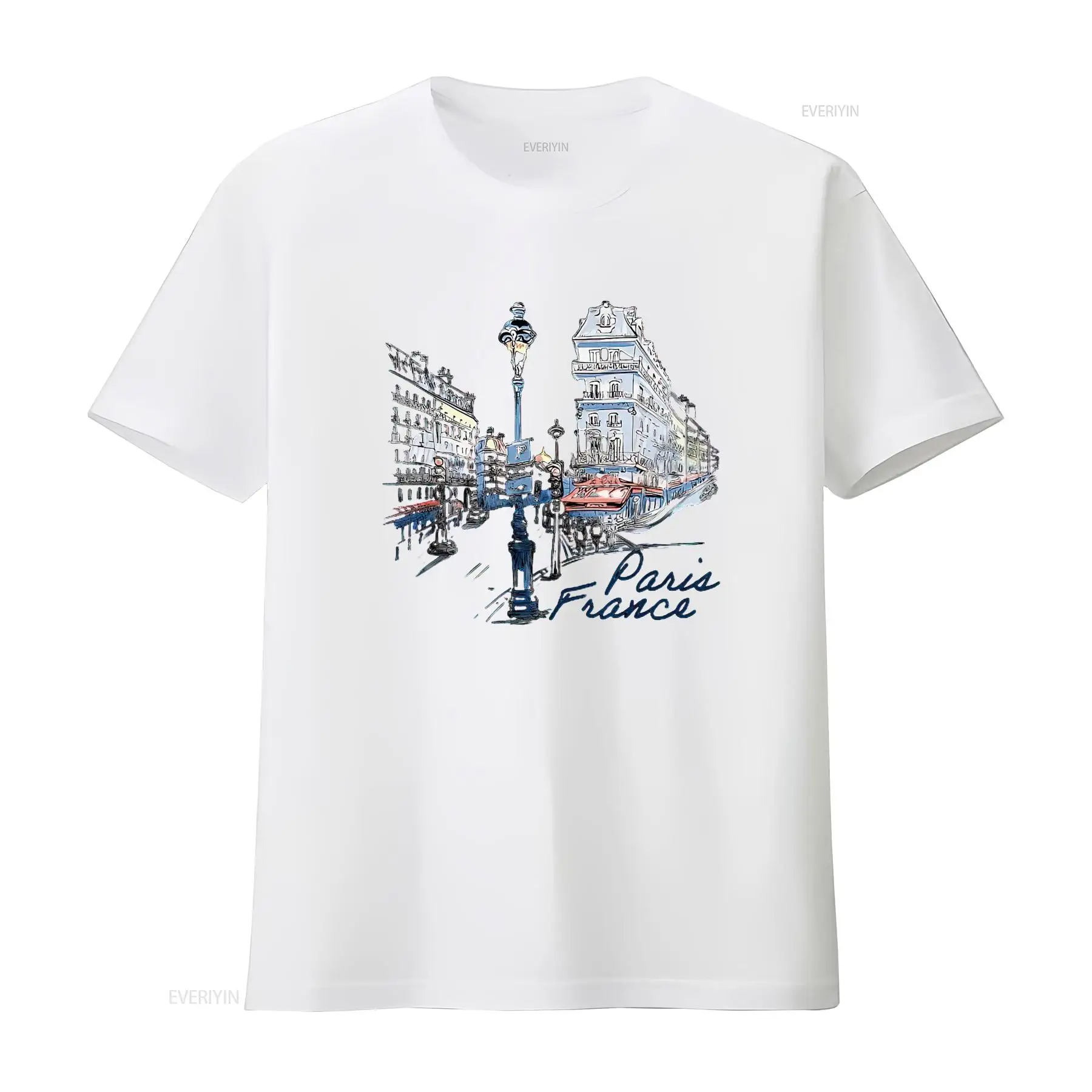 Kaos Souvenir Paris Prancis, K - Street Fashion Paris ulasan dan harga