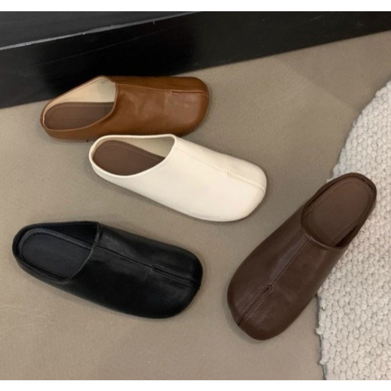 Sepatu Flat Tabi Ninja Kulit M - Street Fashion Lady ulasan dan harga
