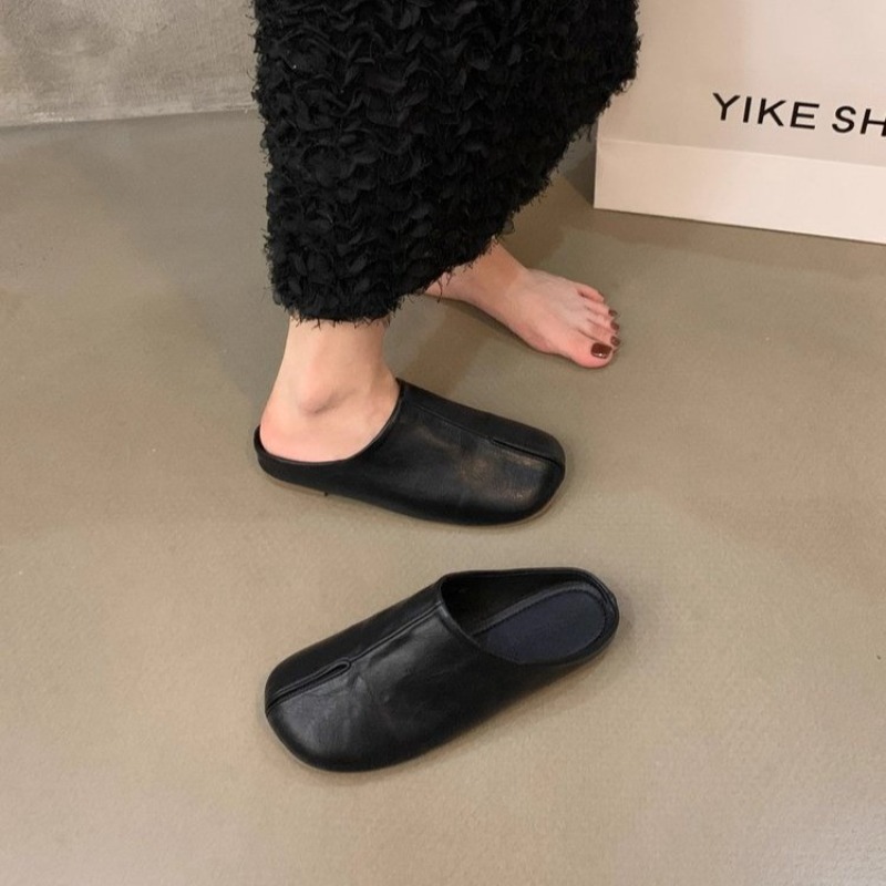 Sepatu Flat Tabi Ninja Kulit M - Street Fashion Lady ulasan dan harga