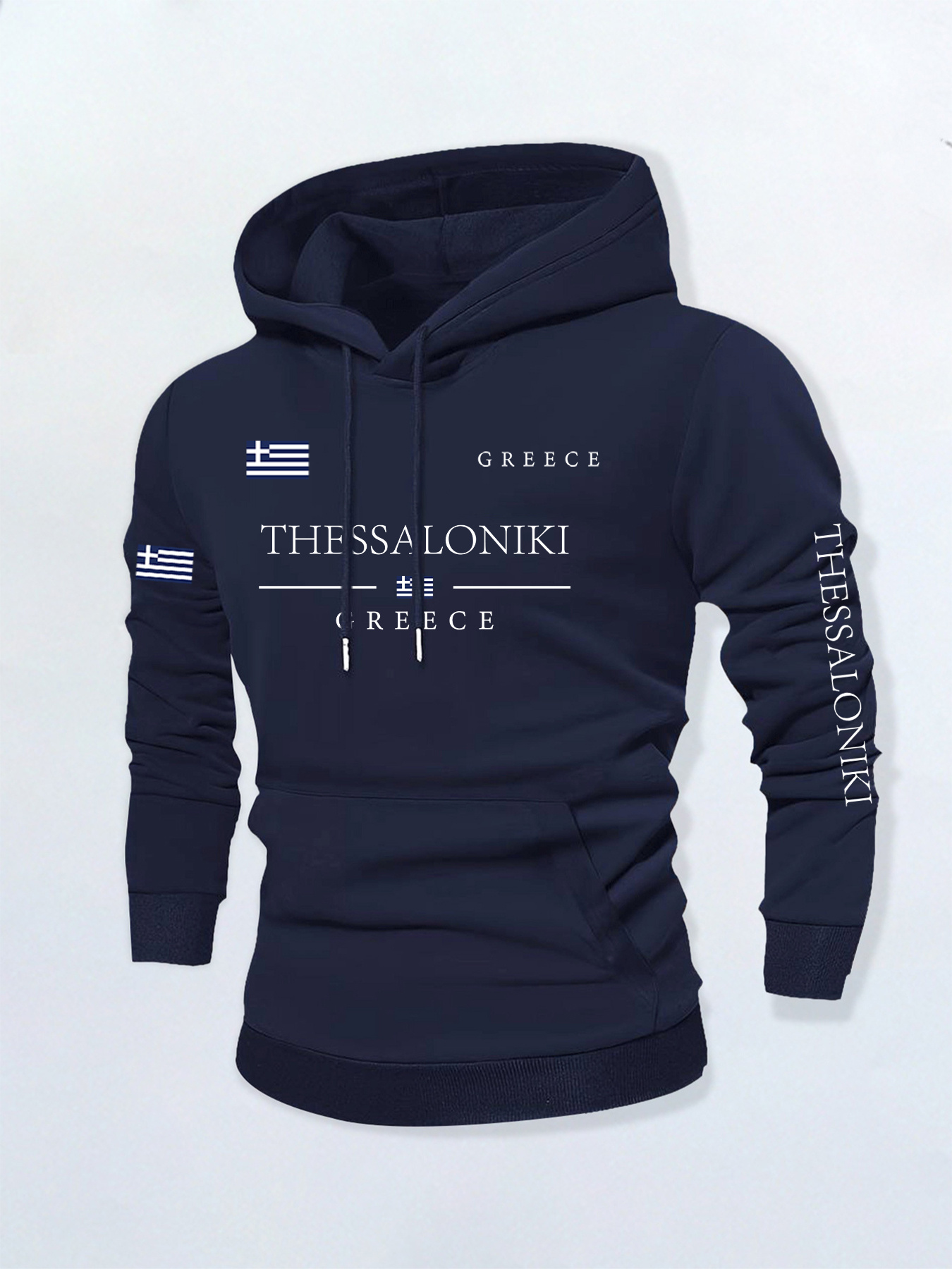 Sweater pria lengan panjang, b - Street Fashion Greece ulasan dan harga