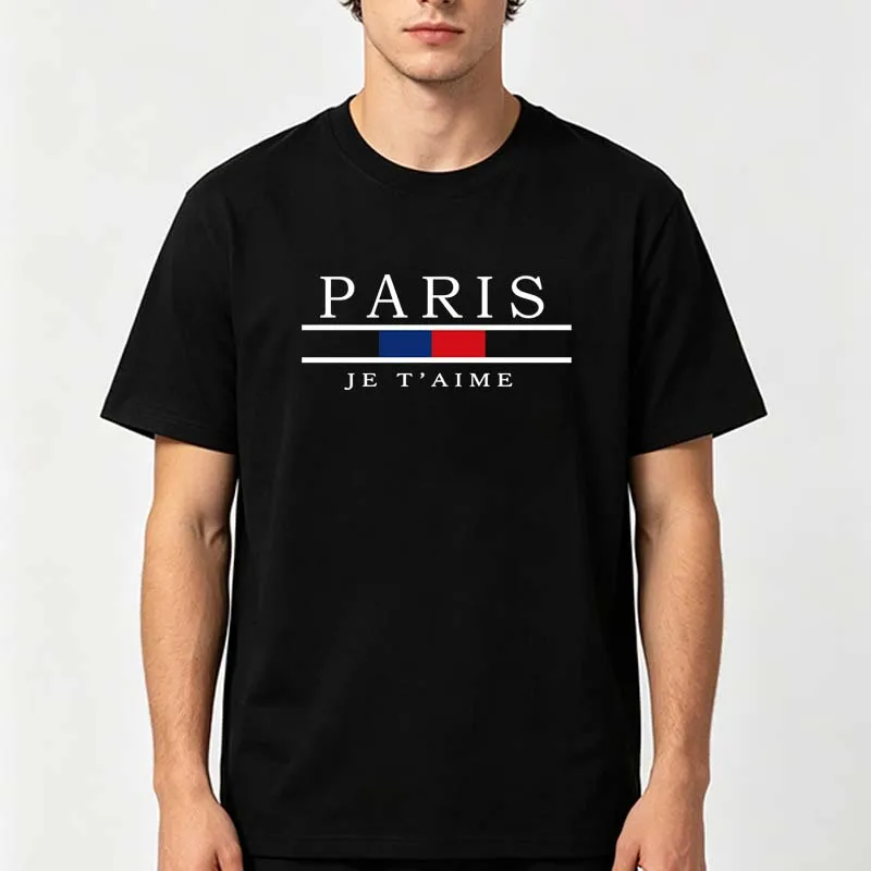 Kaus Gambar Grafis Paris Kaus  - Street Fashion Paris ulasan dan harga