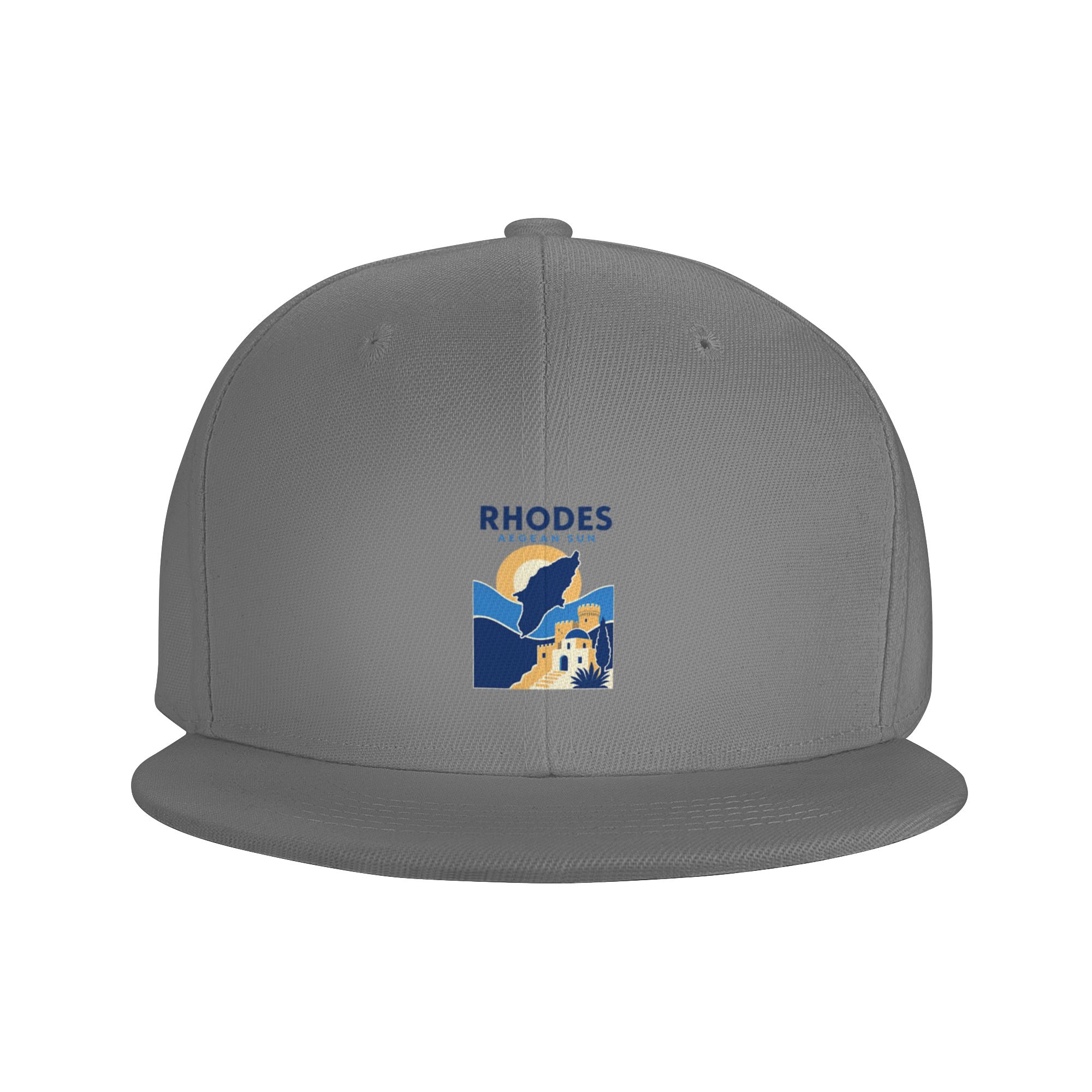 Topi Matahari Flat Brim Gaya R - Street Fashion Greece ulasan dan harga