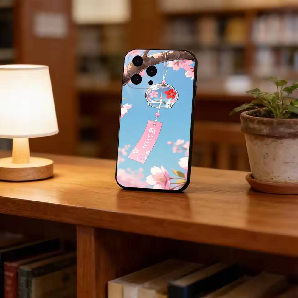 Casing Ponsel Lembut Hitam Ber - Street Fashion In Tokyo ulasan dan harga