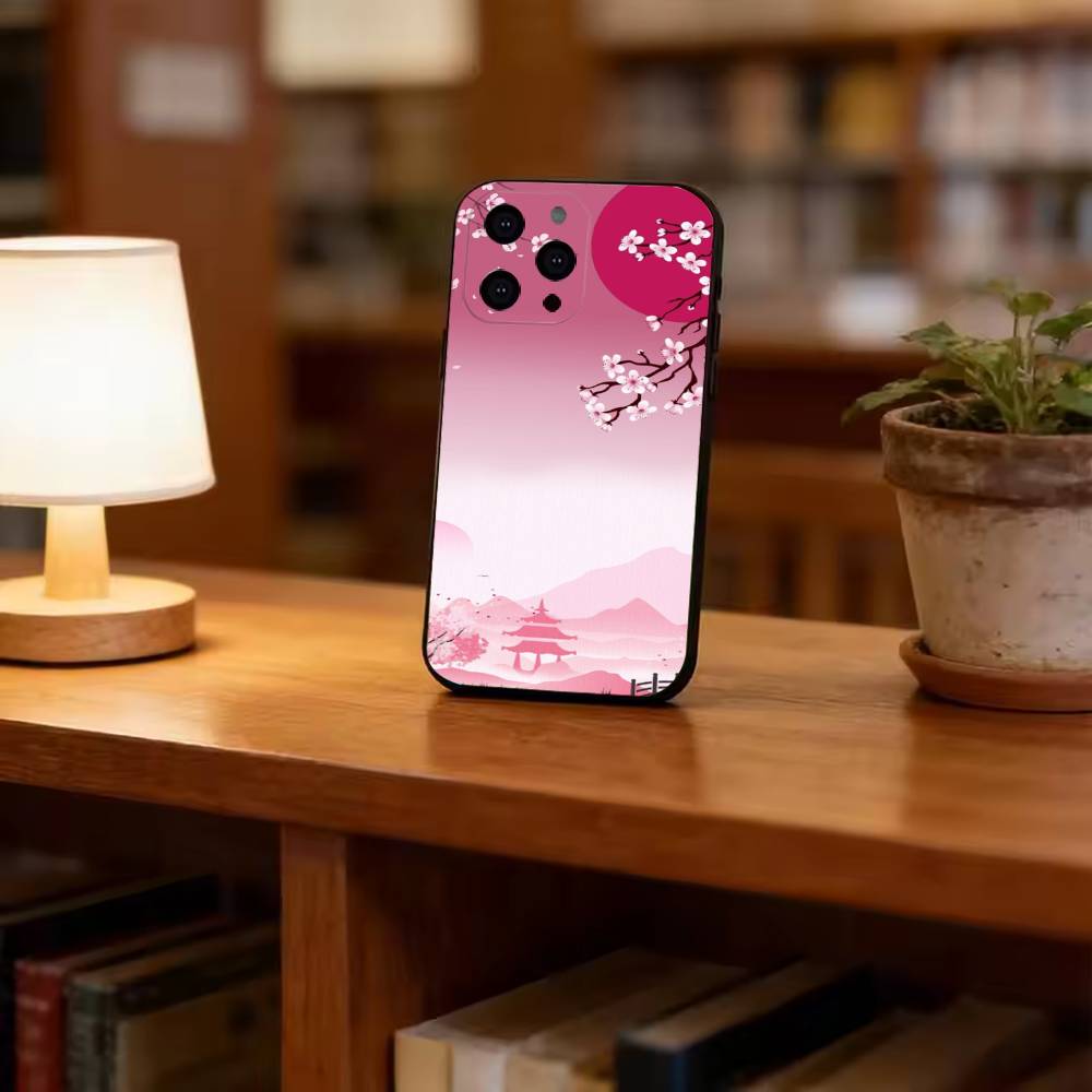Casing Ponsel Lembut Hitam Ber - Street Fashion In Tokyo ulasan dan harga