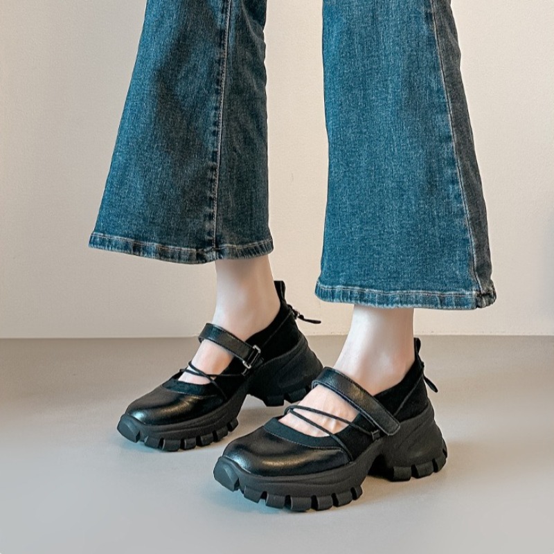 Sepatu Mary Jane Balet Retro B - Street Fashion Women ulasan dan harga