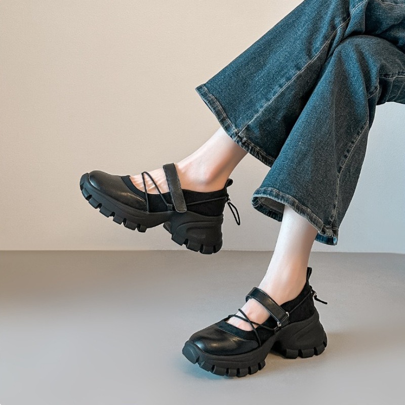 Sepatu Mary Jane Balet Retro B - Street Fashion Women ulasan dan harga