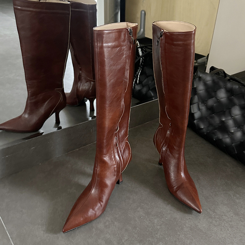 Liyke Sepatu Bot Setinggi Lutu - Street Fashion Lady ulasan dan harga