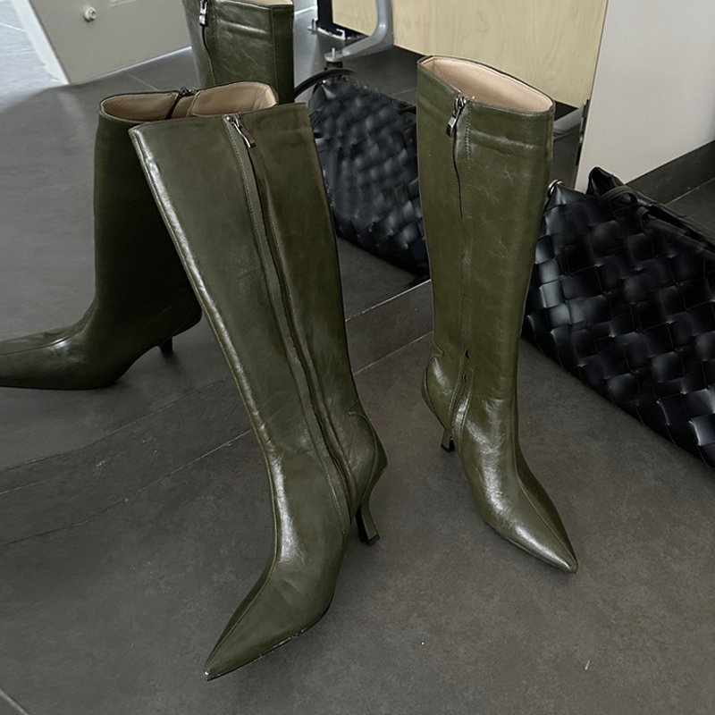 Liyke Sepatu Bot Setinggi Lutu - Street Fashion Lady ulasan dan harga