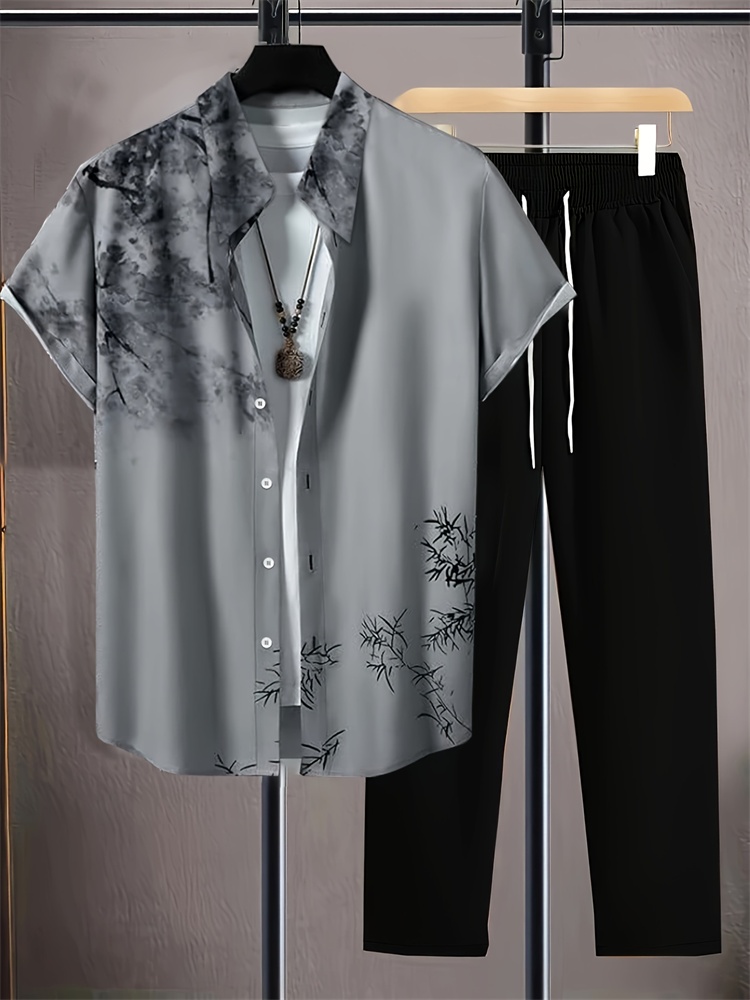 Set Kemeja Pria Musim Gugur 20 - Street Fashion Trend 2025 ulasan dan harga