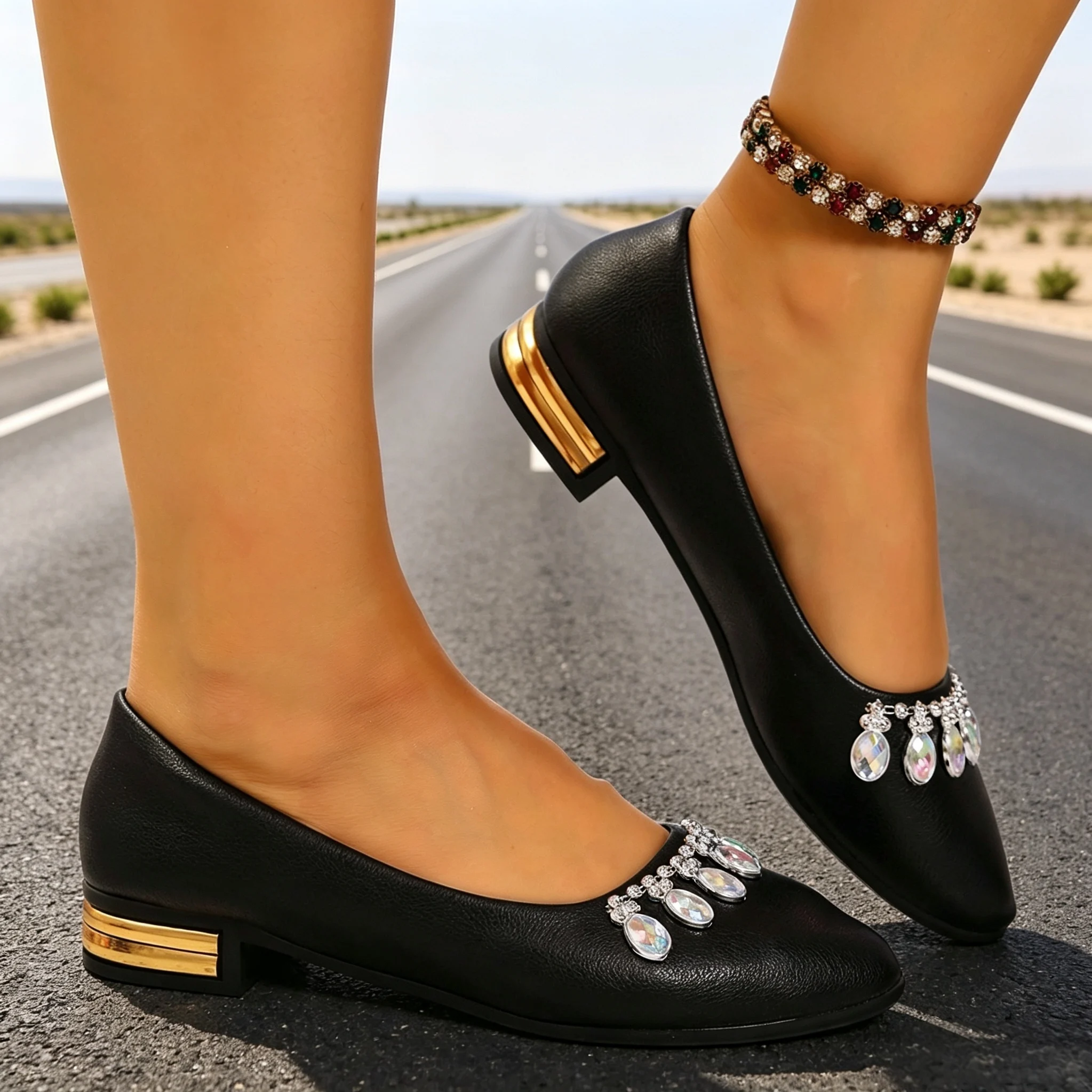 Sepatu Balet Wanita Model Poin - Street Fashion Women ulasan dan harga