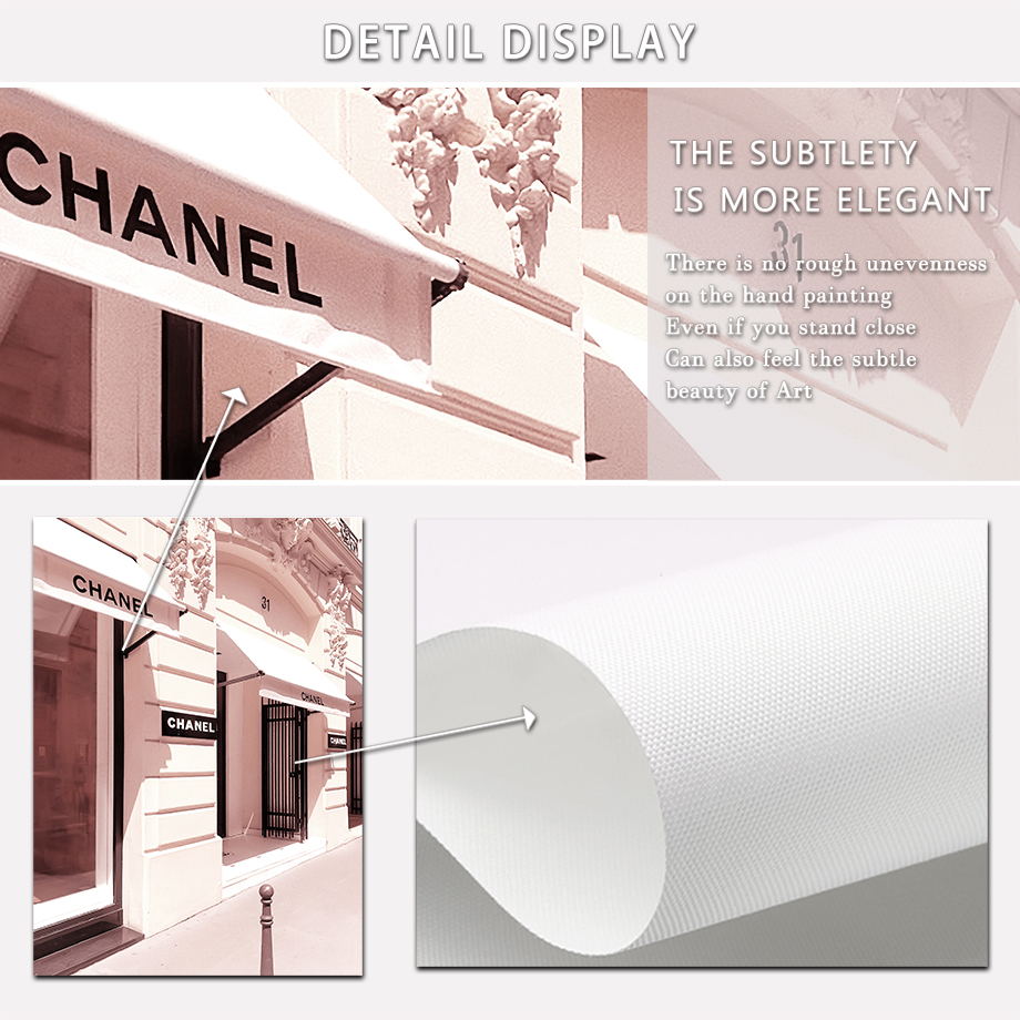 Poster Mode Pink Toko Mewah Ja - Street Fashion Paris ulasan dan harga