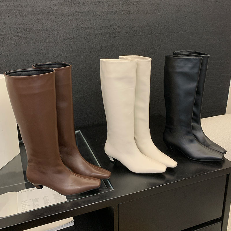 Sepatu Bot Setinggi Lutut Gaya - Street Fashion Lady ulasan dan harga