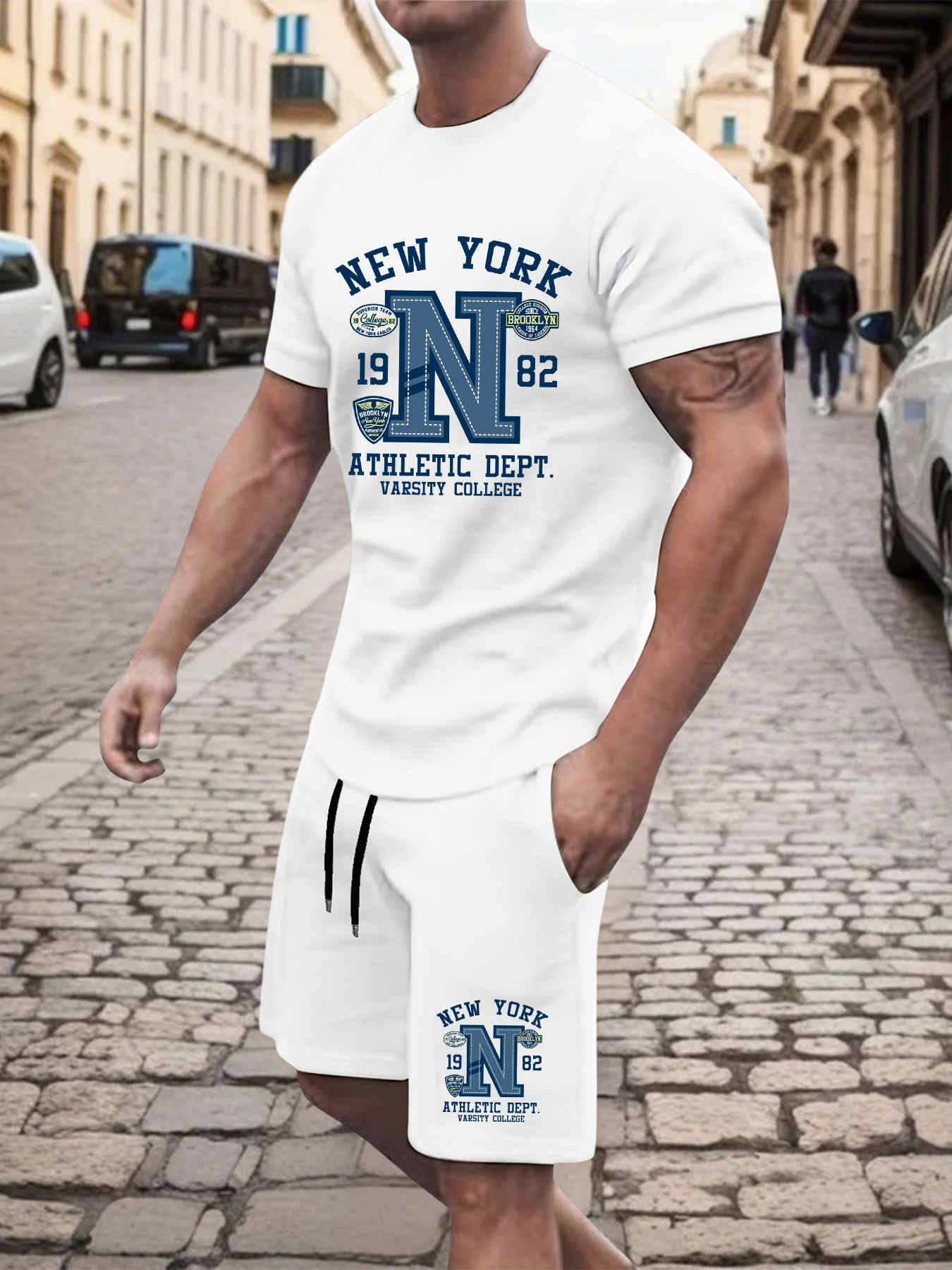 Set Pria Musim Panas Baru 2025 - Street Fashion New York 2025 ulasan dan harga