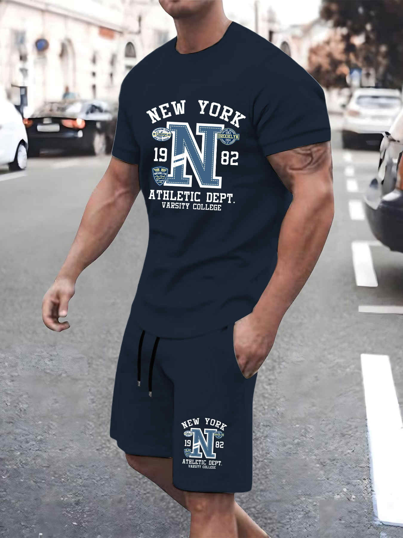 Set Pria Musim Panas Baru 2025 - Street Fashion New York 2025 ulasan dan harga