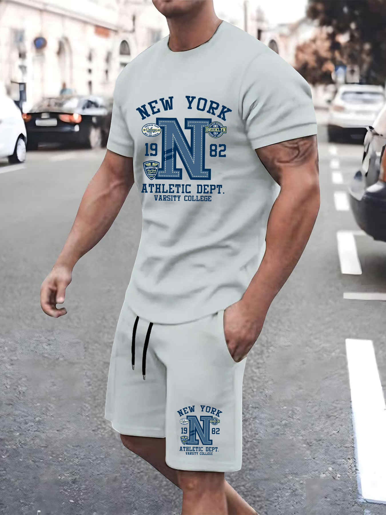 Set Pria Musim Panas Baru 2025 - Street Fashion New York 2025 ulasan dan harga