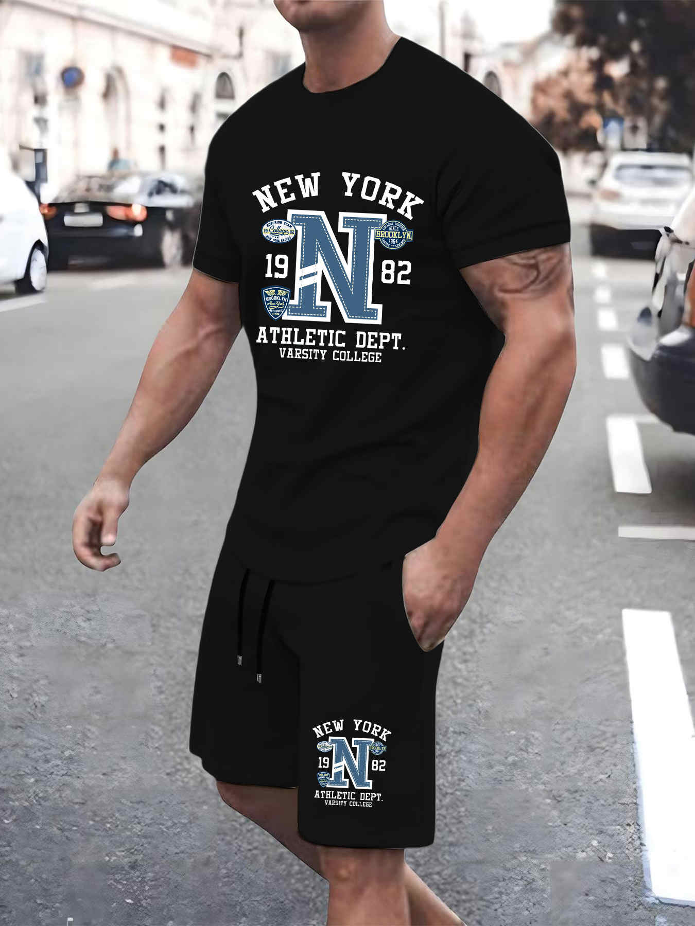 Set Pria Musim Panas Baru 2025 - Street Fashion New York 2025 ulasan dan harga