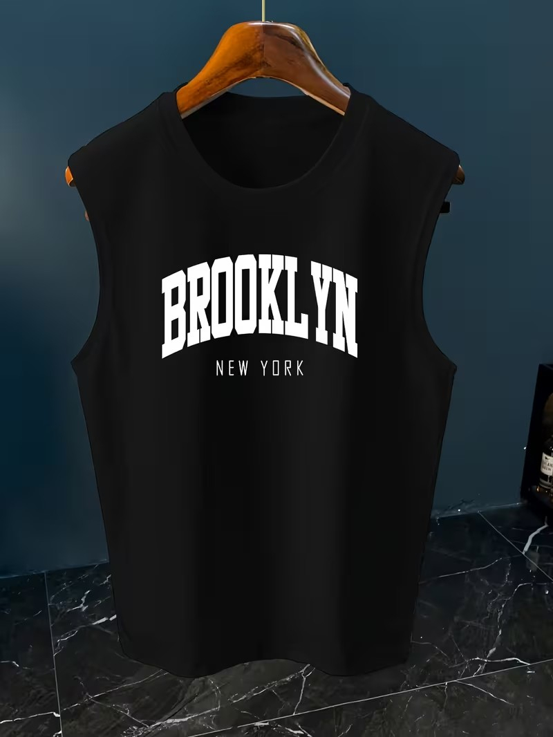 Tank Top Tanpa Lengan Motif Hu - Street Fashion Paris ulasan dan harga