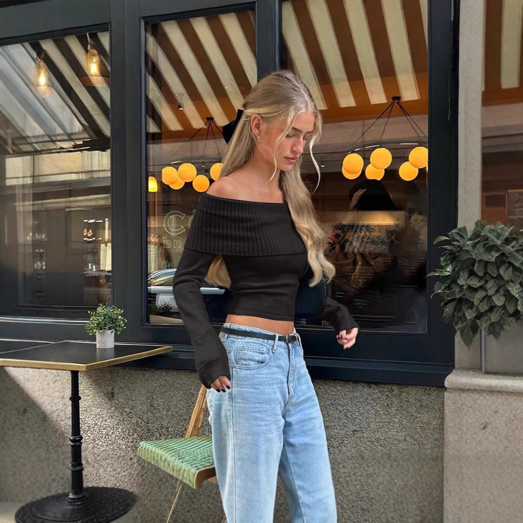 Atasan Wanita Model Off Should - Street Fashion Women ulasan dan harga