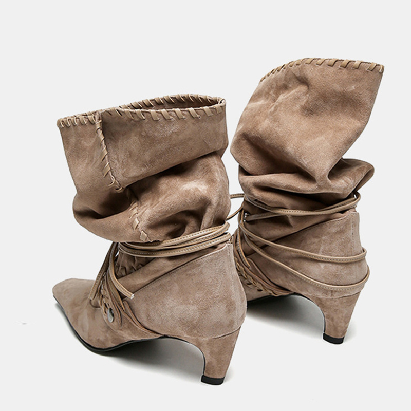 Sepatu Boots Wanita Liyke Musi - Street Fashion Lady ulasan dan harga