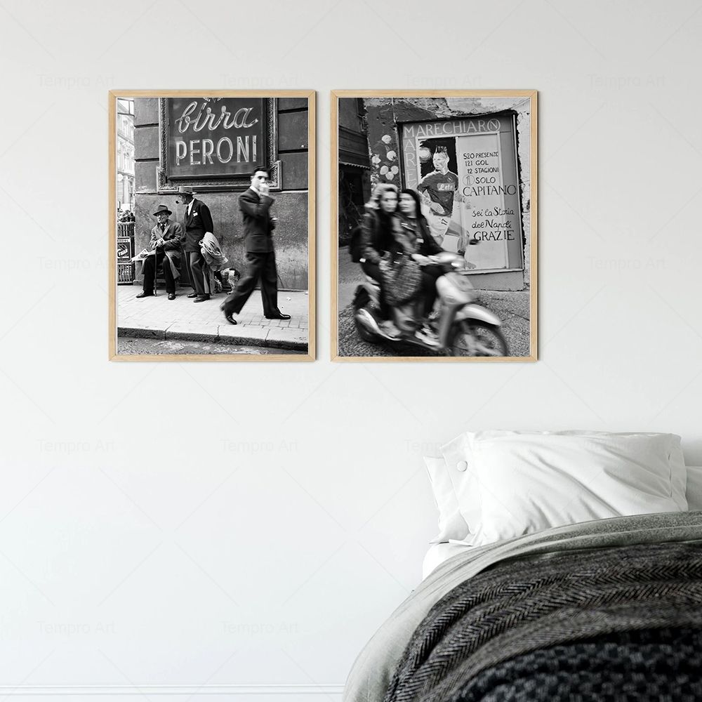 Mode Hitam dan Putih Cetak Fot - Street Fashion Paris ulasan dan harga