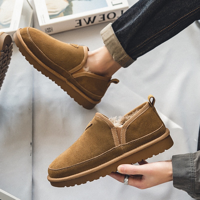Sepatu Bot Salju Kulit Sapi As - Street Fashion Lady ulasan dan harga